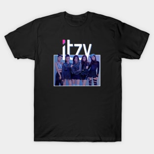 ITZY Blue T-Shirt